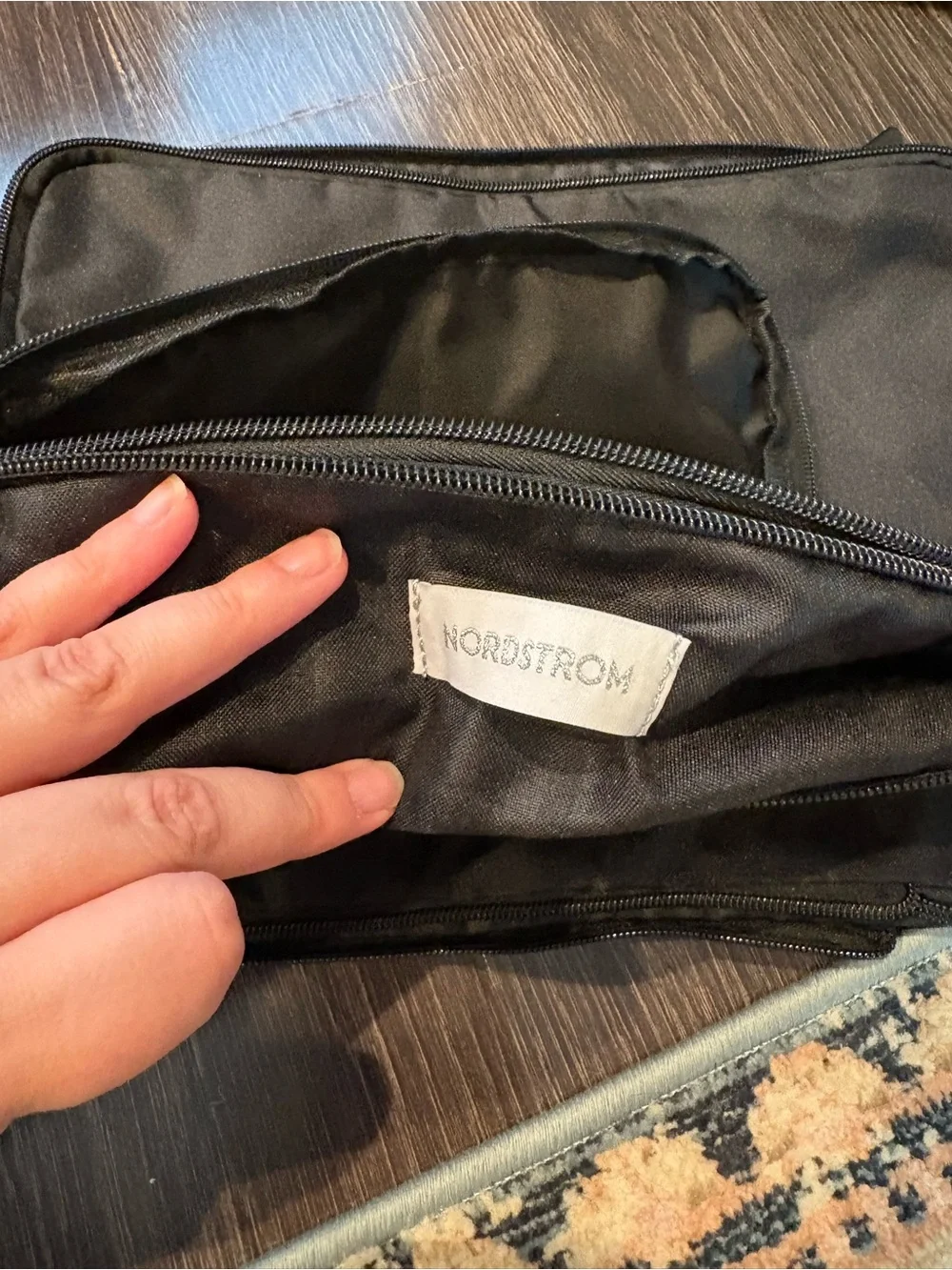 Nordstrom Anniversary Sale GWP Black Mesh expanding Packing Cubes Set (3 Pieces)